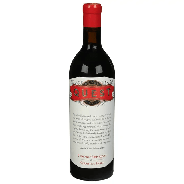 QUEST PROPRIETARY RED PASO ROBLES 750ML - Wine barrel Plus