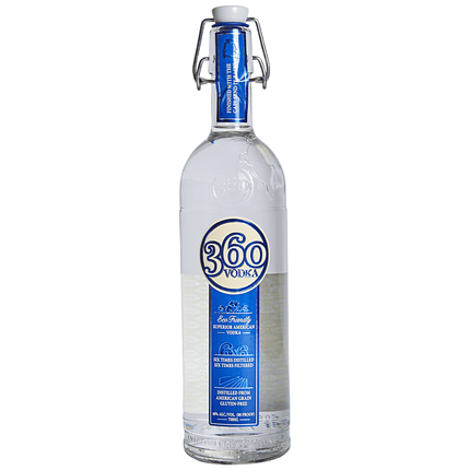 360 VODKA 80 Proof 750 ml - Wine barrel Plus