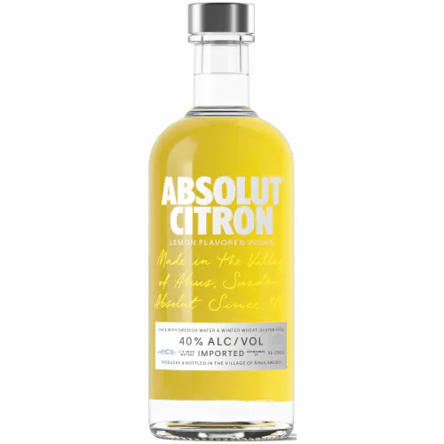 ABSOLUT CITRON 80 Proof 375 ml - Wine barrel Plus