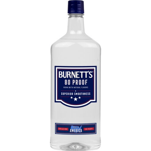 BURNETT'S VODKA PL 80 Proof 375 ml - Wine barrel Plus