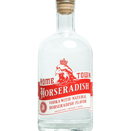 HOME TOWN HORSERADISH VODKA 750ML 88 PROOF - Wine barrel Plus