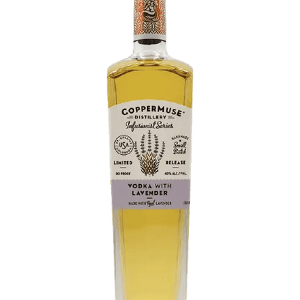 COPPERMUSE LAVENDER VODKA 80 Proof 750 ml - Wine barrel Plus
