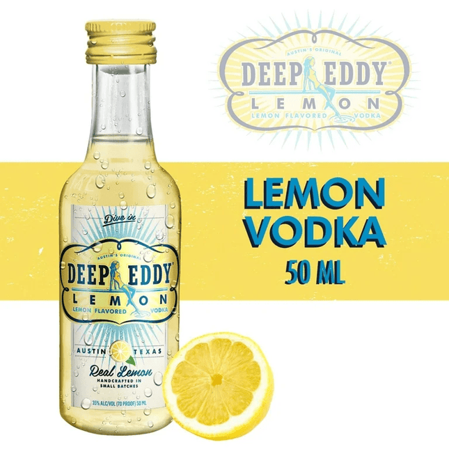 DEEP EDDY LEMON PL 70 Proof 50 ml - Wine barrel Plus