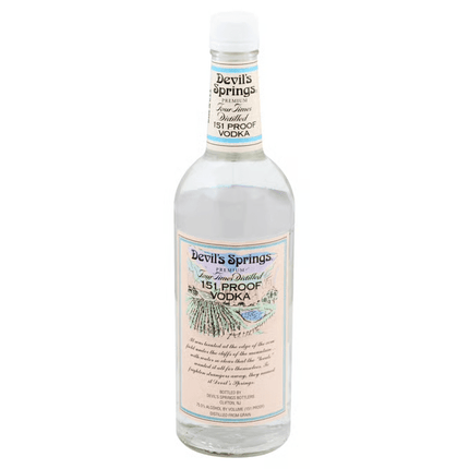 DEVIL'S SPRINGS 151 Proof 750 ml - Wine barrel Plus