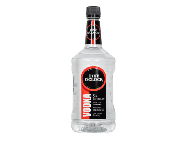 FIVE O'CLOCK VODKA 80 Proof 1750 ml - Wine barrel Plus