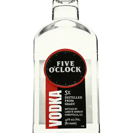 FIVE O'CLOCK VODKA PL 80 Proof 375 ml - Wine barrel Plus