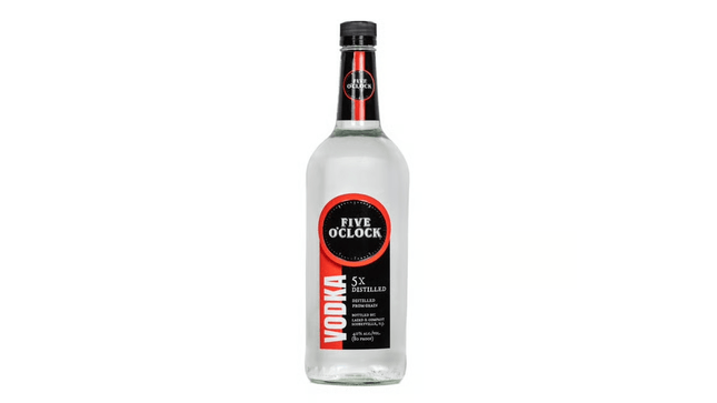 FIVE O'CLOCK VODKA PL 80 Proof 750 ml - Wine barrel Plus