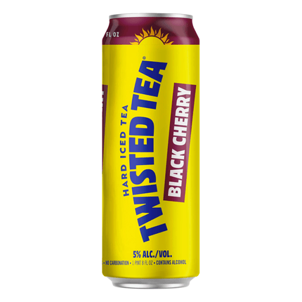 TWISTED TEA BLACK CHERRY 1PK 24OZ CAN - Wine barrel Plus