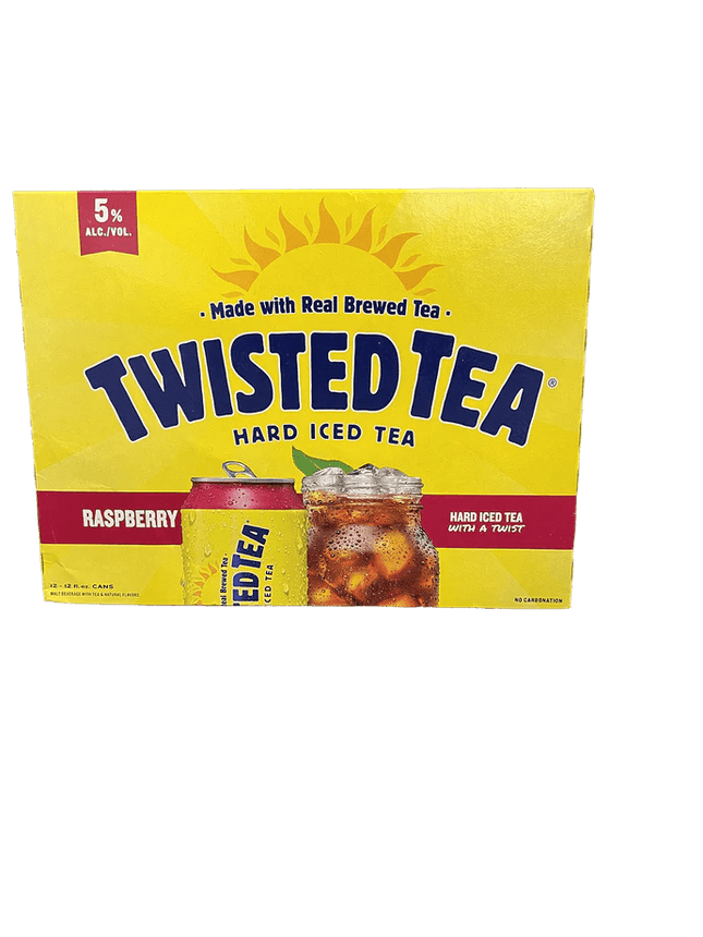 TWISTED TEA RASPBERRY 12PK 12OZ CAN - Wine barrel Plus
