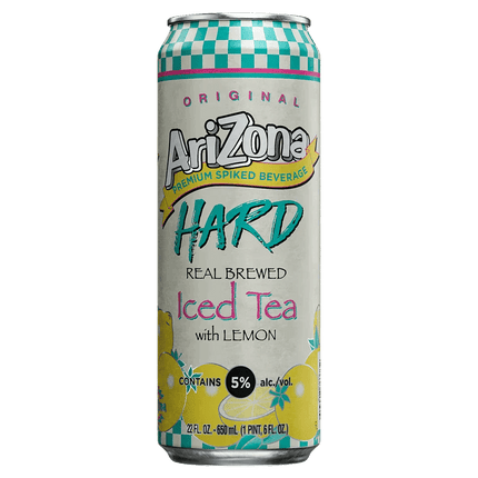 ARIZONA LEMON HARD TEA 22OZ - Wine barrel Plus