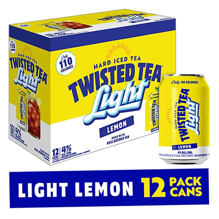 TWISTED TEA LIGHT 12PK 12OZ CAN - Wine barrel Plus
