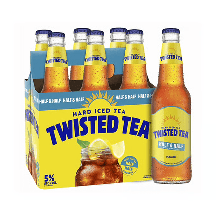 TWISTED TEA HALF & HALF 6PK 12OZ BOTTLE - Wine barrel Plus