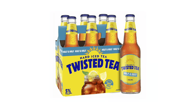 TWISTED TEA HALF & HALF 6PK 12OZ BOTTLE - Wine barrel Plus