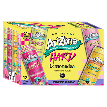 ARIZONA HARD LEMONADE VARIETY 12PK - Wine barrel Plus