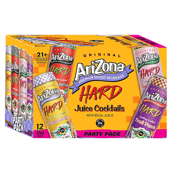 ARIZONA HARD JUICE VARIETY 12PK - Wine barrel Plus
