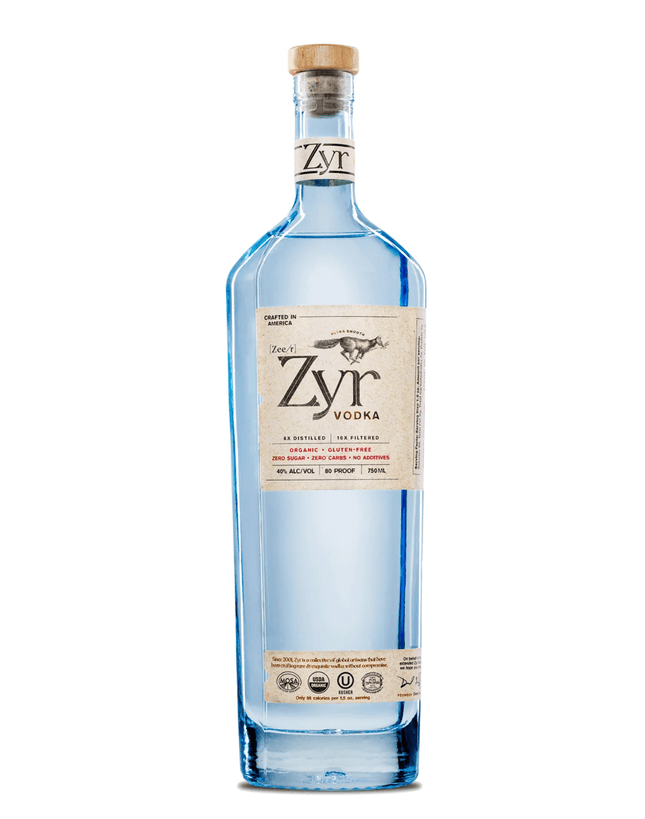 ZYR 80 Proof 750 ml - Wine barrel Plus