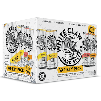 WHITE CLAW VARIETY 2 12PK 12OZ CAN - Wine barrel Plus