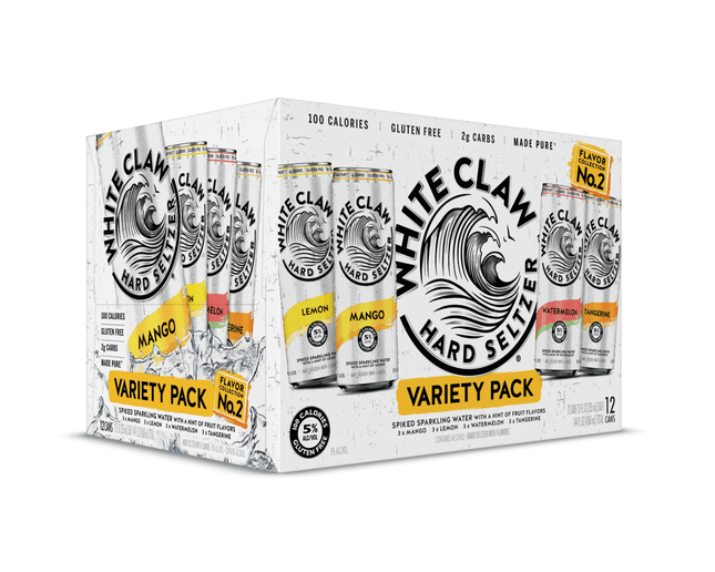 WHITE CLAW VARIETY 2 12PK 12OZ CAN - Wine barrel Plus