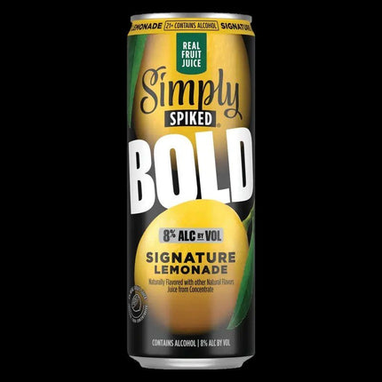 SIMPLY BOLD LEMON 1PK 24OZ CAN - Wine barrel Plus