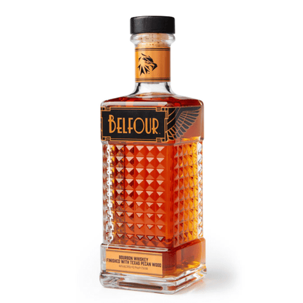 BELFOUR TEXAS PECAN WOOD FIN 92 Proof 750 ml - Wine barrel Plus