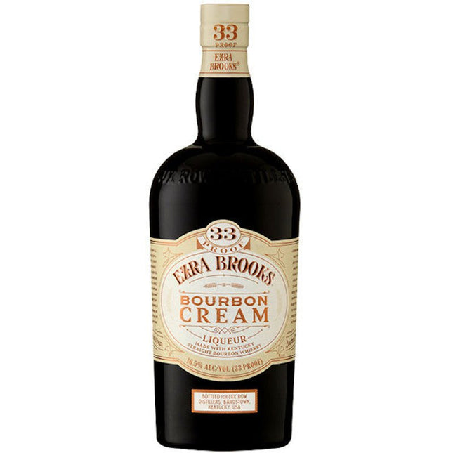EZRA BROOKS BOURBON CREAM 33 proof 750 ml - Wine barrel Plus