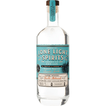 LONE LIGHT GIN 750ML 80PROOF - Wine barrel Plus