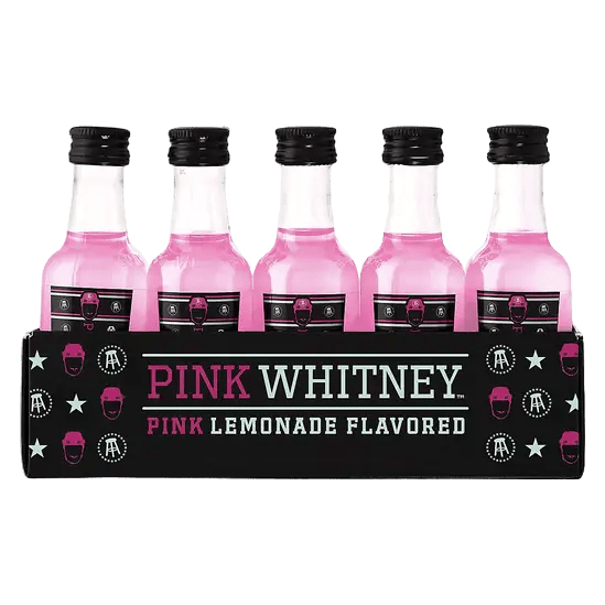 NEW AMSTER PINK WHITNY PL 10PK 60 Proof 50 ml - Wine barrel Plus