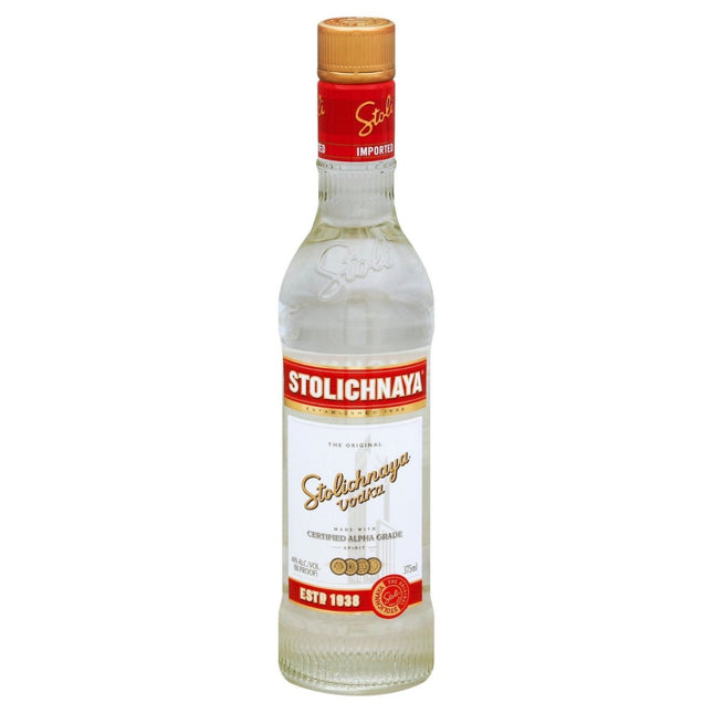 STOLICHNAYA STOLI VODK 80 Proof 375 ml - Wine barrel Plus