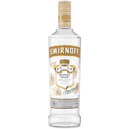 SMIRNOFF WHIPPED CREAM 60 Proof 750 ml - Wine barrel Plus