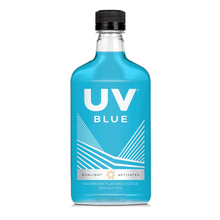 UV BLUE RASPBERRY PL 60 Proof 375 ml - Wine barrel Plus