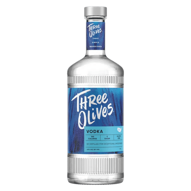 THREE OLIVES VODKA 80 Proof 1750 ml - Wine barrel Plus