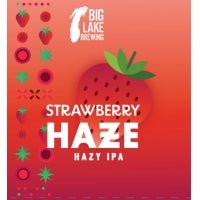 BIG LAKE STRAWBERRY HAZE IPA 1/6BBL - Wine barrel Plus