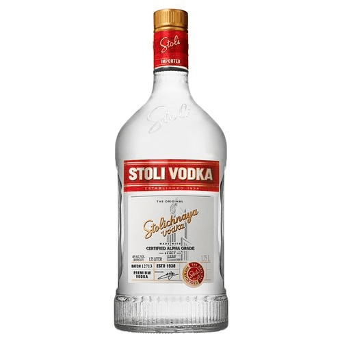 STOLICHNAYA VODKA 1.75lt - Wine barrel Plus