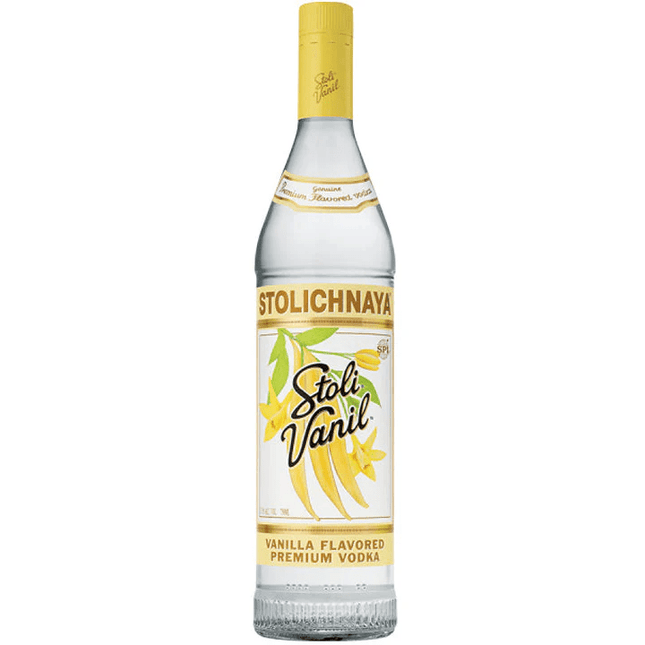 STOLICHNAYA VANIL 75 Proof 750 ml - Wine barrel Plus