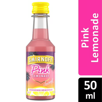 SMIRNOFF PINK LEMONADE PL 60 Proof 50 ml - Wine barrel Plus
