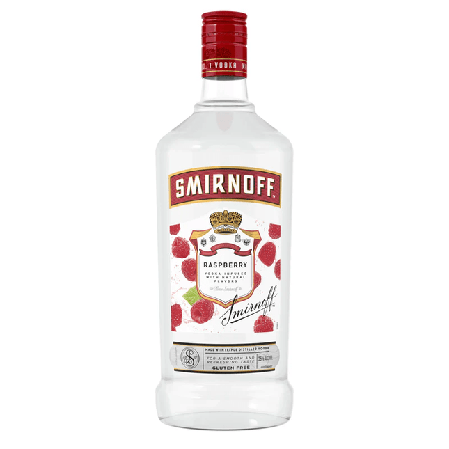 SMIRNOFF RASPBERRY 70 Proof 1750 ml - Wine barrel Plus