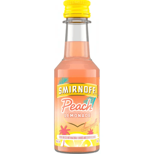 SMIRNOFF PEACH LEMONADE PL 60 Proof 50 ml - Wine barrel Plus