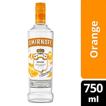 SMIRNOFF ORANGE 70 Proof 750 ml - Wine barrel Plus