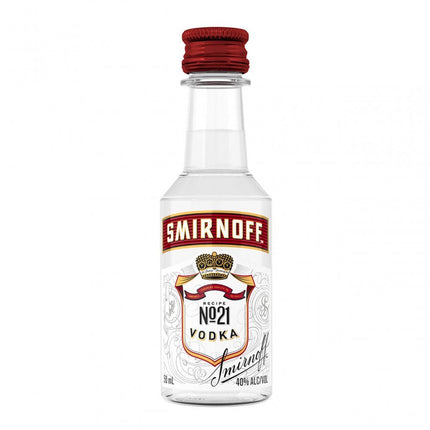 SMIRNOFF NO21 VODKA 50ML - Wine barrel Plus