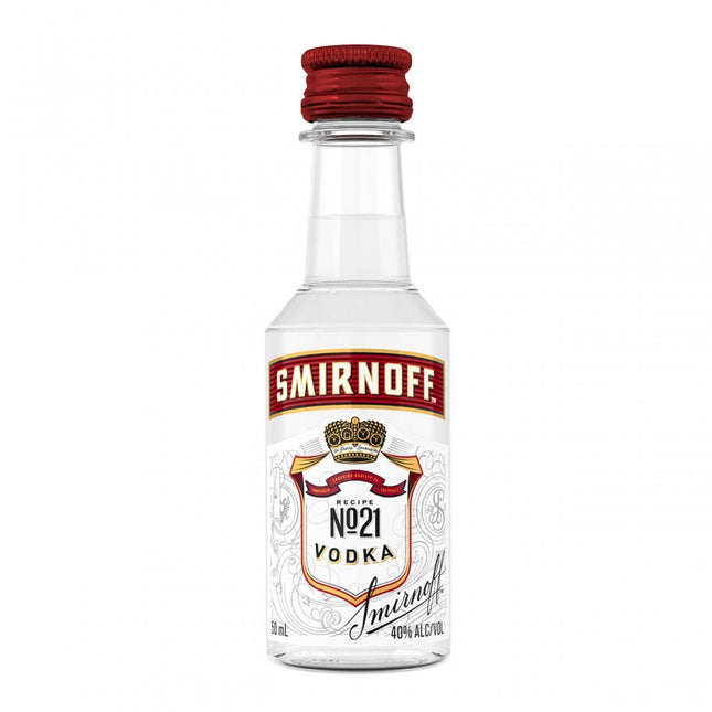 SMIRNOFF NO21 VODKA 50ML - Wine barrel Plus