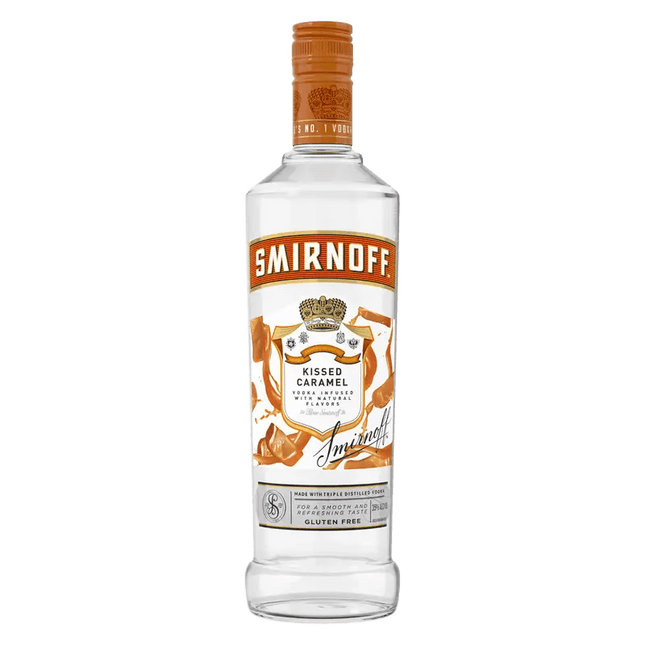 SMIRNOFF KISSED CARMEL 60 Proof 750 ml - Wine barrel Plus