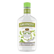 SMIRNOFF GREEN APPLE PL 70 Proof 375 ml - Wine barrel Plus