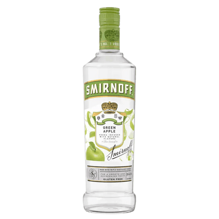 SMIRNOFF GREEN APPLE 70 Proof 750 ml - Wine barrel Plus