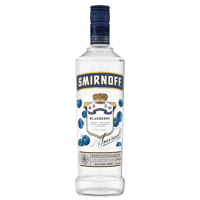 SMIRNOFF BLUEBERRY 70 Proof 750 ml - Wine barrel Plus