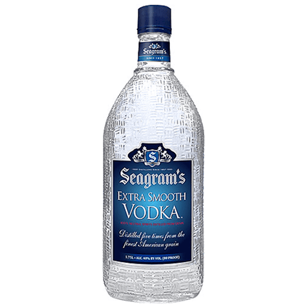 SEAGRAM'S EXTRA SMOOTH 80 Proof 1750 ml - Wine barrel Plus