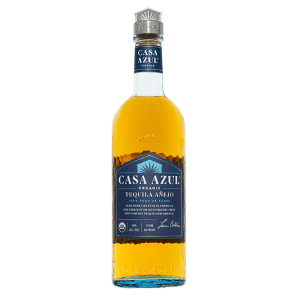 CASA AZUL ORGANICO ANEJO 750ML 80 PROOF - Wine barrel Plus