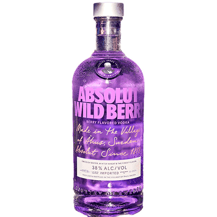 ABSOLUT WILD BERRI 750ML - Wine barrel Plus