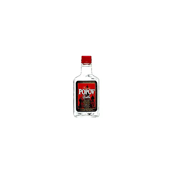 POPOV 200ML 80 PROOF - Wine barrel Plus