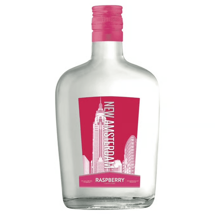 NEW AMSTERDAM RASPBERRY 70 Proof 375 ml - Wine barrel Plus