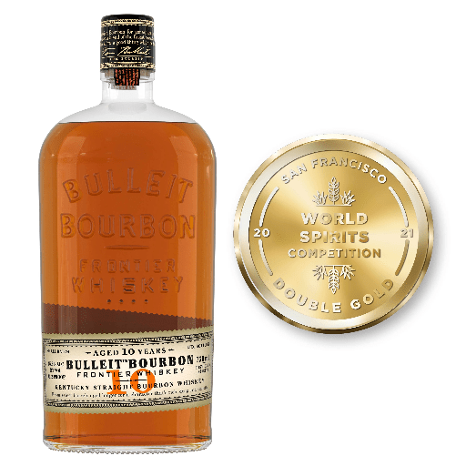 BULLEIT BOURBON - 10 YR 91.2 Proof 750 ml - Wine barrel Plus